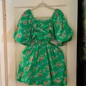 NWT A New Day Green Floral Dress 🌺
